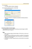 Page 111
Operating Instructions
97
5.Click [OK].
 The folder selection window is displayed.
6.Select the destination folder, and click [OK].
 Conversion is started.
 When the conversion is completed successfully, the following window is displayed.
[Converting multiple recorded images]
The procedure is the same as that for [Converting recorded images into MPG/
WAV/ASF/AVI files]. See page 
94.
Note
 When converting multiple recorded images to JPG format, you cannot use 
[To one file].
 Images converted to...