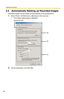 Page 26Operating Instructions
26
2.2 Automatically Backing up Recorded Images
Recorded images can be backed up automatically at the specified time.
1.Select [Tools] [Preferences] [Backup] on the menu bar.
 The backup setting page is displayed.
2.Set the parameters, and click [OK].
(a)
(b)
(c) Check the box. 