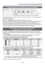 Page 15- 15 -
Inserción y extracción de la tarjeta (opcional)/batería 
 Carga de batería y capacidad de memoria restantes
Carga de batería restante (sólo cuando se usa batería)
(parpadea en color 
rojo)
Si la marca de la batería parpadea en color rojo, cargue o sustituya \
la batería.
Capacidad restante estimada de imágenes o tiempo de grabación
Visualizado cuando no hay tarjeta insertada (las imágenes se guardará\
n en la memoria incorporada)
Cuando está operando
 (Tarjeta) o  (Memoria incorporada) se...