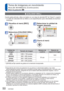 Page 5050   VQT2N00
  Toma de imágenes en movimiento 
Modo [IM. MOVIMIENTO] (Continuación)
Modo de grabación: 
  [CALIDAD GRA.] 
Cuando grabe películas, utilice una tarjeta con una clase de velocidad SD∗ de ‘Clase 6’ o superior.∗   
La clase de velocidad SD se refiere a una especificación para velocidades de escritura 
continuas.
Visualice el menú [REC]
Seleccione [CALIDAD GRA.]
Calidad de 
imagenTamaño de imagenNúmero de 
cuadrosRelación de 
aspecto de imagen
[HD]1280 × 720 píxeles
30 cps16:9
[WVGA]848 × 480...