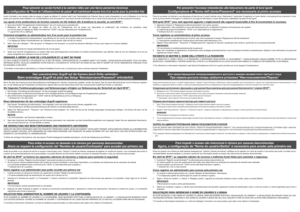 Page 2Pour prévenir un accès fortuit à la caméra vidéo par une tierce personne inconnue
La configuration de “Nom de lutilisateur/mot de passe” est maintenant requise lors dun accès pour la première fois
Avant d’accéder à une caméra vidéo de réseau (ci-après se référant à “caméra vidéo”) par l’intermédiaire de l’Internet, faire en sorte d’enregistrer un nom d’utilisateur et un mot de 
passe pour prévenir toute infiltration à la confidentialité/au droit de portrait et l’occurrence de fuite d’information dû un...