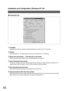 Page 42Installation and Configuration (Windows NT 4.0)
42
Scheduling Tab
Available
Schedules the printer for operation. Specify operating hours when From-To is selected.
Priority
Sets printing priority. The slider allows the priority to be adjusted from 1 through 99.
Spool print documents... / Print directly to the printer
Specify how documents should be sent from the application to the printer.
Hold mismatched documents
The spooler compares document settings against printer settings and holds printing of a...