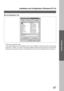 Page 47Installation and Configuration (Windows NT 4.0)
47
Printer Section
Font Substitution Tab
Edit the Font Substitution Table.
In the original setting, the Font Substitution Table is set to substitute TrueType fonts with the most similar 
printer fonts.  However, if you wish to modify the substitution, select a font from the list of TrueType fonts 
displayed at the top and then select a corresponding Printer font from the Substituted printer fonts list box.  