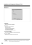 Page 54Installation and Configuration (Windows NT 4.0)
54
NOTE
Restore Defaults
About...
Quality Tab
  dpi (dot per inch) means the number of dots contained in one inch.  The higher the 
value is, the higher the resolution becomes.
Resolution
Select the printer resolution (300/600dpi).
Text Color
Select the print control of colored text.
Print all text as black
All colored text is printed as solid black.
Print colored text with halftone
Colored text is printed using shades of gray....