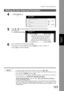 Page 123User Parameters
123
Setting the User (Internet) Parameters
Internet Fax
Features
NOTE1. To scroll the display to desired User Parameter in Step 5, press   or  .
2. All IP Address fields require an entry.  If you wish to leave an IP Address field Blank or wish to
erase one, press   and press  .
3. If the DNS Server is not available, change the setting of  the 26 (DNS server address) of
General Settings to No 
, Input ID Code,  .). ,
then enter the IP Address instead.
* Certain Parameter Numbers may differ...