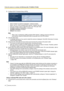 Page 1463.Configure [Wi-Fi Protected Setup (WPS)].
–Select “Enable” for “External registration”. (Default: Enable)
– Select “Use” for “WPS compliant (PIN method)”. (Default: Not use)
– Enter the wireless router's 8 digit PIN code in the “PIN code” field.
• Available number of characters:  8 characters
• Available characters:  Numbers
• Default:  None (blank)
Note
•When “Use” is selected for “WPS compliant (PIN method)”, settings cannot be performed
automatically using the WIRELESS button during start up for...