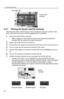 Page 532 Connecting Cameras
52
(see page 96).
2.4.7 Placing the Router and the Cameras
Place cameras after confirming the camera image (see page 50) and the router 
after confirming it has been correctly registered and connected.
1.Place the router and the cameras.
• Refer to page 6 in this manual as well as the Operating Instructions 
included with the camera for proper placement.
2.Make sure the BL-WV10A is turned off.
3.Connect the LAN cables to the devices as necessary but do not turn them on.
4.Turn on...