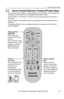 Page 603 Viewing Camera Images
[For assistance, please call: 1-800-272-7033] 59
3.3 Home Position/Sensor Position/Preset Keys
The camera’s home position, sensor position and preset keys can be registered, 
allowing to aim the camera at a predetermined location easily.
Home Position: The direction in which the lens is pointing when the camera is 
turned on.
Sensor Position: The direction the lens is pointing when the camera sensor is 
activated.
Preset Keys (8 total): You can register positions to correspond to...