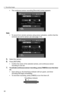 Page 834 Recording Images
82
• The continuous sensor recording [Recorder] screen appears.
Note
• To record from remote cameras using sensor activation, confirm that the 
cameras are set for sensor use (see page 117).
5.Select the camera.
6.Press [RETURN].
• Confirm the name of the selected camera, and continuous sensor 
recording is now set.
7.To activate continuous sensor recording, press [TIMER] to turn the timer 
on.
• Upon doing so, the timer/busy indicator will turn green, and timer 
recording will begin...