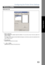 Page 63Configuring the Printer Driver Settings
63
Windows 98/Me
Printer Section
Watermarks Tab
1.Select a watermark
Lists and displays the available watermark definitions. You can click an entry in the list to select it for
editing or deleting.
The   button displays the New Watermark dialog box, which lets you add a new watermark to the
Select a Watermark list.
2.Print watermark
Specifies the watermark form and style.
3. button
Displays the help window for this printer driver.
New
Help 