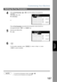Page 187Customizing Your Machine
187
Setting the Fax Parameters
Setting Your
Machine
NOTE1. To scroll the Fax Parameters in Step 4, press   or  .
2. To print out a Fax Parameter List, see page 202.
4
Press     or   to scroll the display to the desired Fax 
Parameter.
(See pages 188 to 192)
Ex:
or
Press   and enter the Fax Parameter number directly from 
the keypad and press   or   key.
5
Enter the new setting value.
Ex:
6
To set another parameter, press   to return to Step 3 or press
 to return to standby.
01...