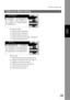 Page 39Mode Setting
39
Setting the Mode Setting
Facsimile
Features
POLLING/ADV. COMM.
 Setting the Polling. (See page 48)
 Setting the Polled. (See page 46)
 Setting the Mailbox. (See page 57)
 Setting the Sub Address Transmission. (See page 66)
 LAN Relay XMT (See page 158)
SELECT MODE
 Setting the Password Transmission. (See page 76)
 Setting the Communication Journal. (See page 197)
 Setting the Cover Sheet. (See page 73)
 Setting the Receive to Memory. (See page 83)
 Ledger Email XMT (See page 129)...