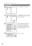 Page 12Installing the Printer Driver
12
Mac OS 8.6/9.x
10Select the Apple Menu, then select Chooser.
11Click the AdobePS icon as shown in the illustration.
Select your printer Panasonic DP-xxxx on the right.
Click the   button.
12A PPD file for the desired printer must be present.
Select your machine’s model (Panasonic_DP-
xxxx.PPD), and click the   button.
Select the Panasonic_DP-3510_FS330.PPD file 
when your machine is a DP-3510, and is configured 
with a 2-Bin Finisher (DA-FS330).
13Click the   button....