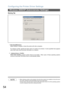 Page 54Configuring the Printer Driver Settings
54
Windows 2000/XP (Administrator Settings)
Sharing Tab
1.Not shared/Shared as
Select whether to display or share this printer with other computers.
For sharing a printer, specify the share name of a printer to be shared. A name specified here appears
when other users view the printer information on a network.
2. button
Allows other operating systems printer drivers to be loaded.  When users of these operating systems
connect to the printer, the printer driver is...