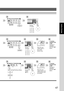 Page 47
47
Making Copies
Number
of Copies
Number
of CopiesPlace the next
original within 5
sec. of last
ejected copy.
Select Sorting/Finishing settings
or
or
etc.
If “ Another
Original? YES
or NO ”
message is
displayed,
touch the “ NO”
button.
34
3456
Number of
Copies
( Ex:  5)Place the next
original within 5 sec.
of last ejected copy.
(30 sheets)
If “Another
Original? YES
or NO ”
message is
displayed,
touch the “ NO”
button.
4563 