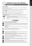 Page 7
7
Getting To  KnowYour Machine
For Your  Safety
To prevent severe injury and loss of life, read this section carefully before using the Panasonic DP-8032/8025 to ensure
proper, and safe operation of your machine.
■ This section explains the Warnings, Cautions, and Graphic Symbols used in this Operating Instructions manual.
WARNINGDenotes a potential hazard that could result in serious injury or death.\
CAUTIONDenotes hazards that could result in minor injury or damage to the machi\
ne.
■This section...