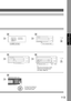 Page 113113
Advanced
Facsimile Features
23
5
8
6
Scroll
or
Enter the Fax Parameter number
directly from the keypad and
press  Set or Start  key.
 • To return the machine to the initial screen of the
current active mode.
4
7
Department Code is set. 