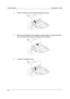 Page 90Problem Solving Clearing Area 1 Jams
78
4.  Lift the Transport Cover using the handle as shown.
5.  Remove any jammed or torn paper as shown below.  Ensure that there
are no pieces of torn paper remaining in the transport.
6.  Close the Transport Cover. 