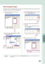Page 39
39
Document Management
Rearranging Pages
Changes the order of a multi-page image document. This can be particularly useful when you need to reverse 
the pages of a document that is in reverse page order.
Click
Click the document for which you want to 
change the page order.
Click
Click
From the menu, select Document  Page 
 Rearrange Pages.
Click
The Rearrange Pages Dialog box will appear.
Click the Reverse Order button.
The order of the document's pages will be 
reversed.
Click the OK button to...