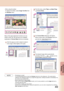Page 49
48
Editing 
Documents

49
Editing 
Documents

 When using the toolbar
 To display the toolbar, select Image Tool Bar from 
the Window menu.
Many of the page adjustment functions are very 
similar in their use. We will show you a detailed 
explanation of Correct Skew here as an example.
Click
Click the page you wish to adjust to select it.
(The image is tilted slightly to the right)
Click
Click
From the menu, select Page  Adjust Page 
 Correct Skew.
Click
Click
The Correct Skew dialog box will appear....