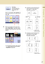 Page 5757
 Chapter 2    More Menus Features
When 2 ->2 is selected , select “Change” and 
select the bind position for the copy, and then 
select “OK”.
4When copying the same paper size, 
select “Basic Menu”, and then select 
a desired copy size with the Copy Size 
buttons.
zFor the following procedure, refer to steps 5 
to 6 of Basic Operation for the 2-Sided 
Copy Mode (see page 42).
Short Edge:
Copies both sides of the 
larger original aligning to 
the short edge of the 
original.Ex:Combination of Letter...