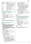 Page 496. Fax49
6.8.2 Printing a fax document
1
{Advance }
2Press {V} or {^}  repeatedly to select  “Fax 
Preview ”. i  {Set }
3Press  {V} or {^}  repeatedly to select the desired fax 
document.  i {Start }
L The received fax document will be printed.
4{Advance }
Note: L The received fax document will be deleted 
automatically after printing (feature #449 on page 
65).
6.8.3 Saving a fax document
Important:
L When you save a fax document as an email 
attachment, program the email server, SMTP 
server settings...