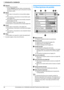 Page 121. Introducción e instalación
12Comuníquese con un distribuidor autorizado Panasonic para obtener ayuda.
O{Monitor}
L
Para iniciar la marcación.
Al pulsar 
{Monitor} mientras recibe una llamada podrá 
escuchar a la otra persona, pero la otra persona no podrá 
escucharle a usted.
P{Black}
L
Para copiar un documento en monocromático (página 
43).
LPara escanear un documento en monocromático (push 
scan) (página 38).
LPara imprimir un documento monocromático (impresión 
directa) (página 34, 36).
LPara...