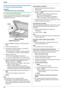 Page 486. Fax
48
6Fax Envío  de  fa xe s
6.1 Envío manual de faxes
Importante:
LSólo puede enviar faxes monocromáticos.
6.1.1 Uso del vidrio del escáner
Al usar el vidrio del escáner puede enviar una página de folletos o 
un papel pequeño que no se puede enviar con el alimentador 
automático de documentos.
1Si la luz de {Fax} está apagada, enciéndala oprimiendo 
{Fax}.
2Coloque el original (página 23).
3Si es necesario, cambie la resolución y el contraste de 
acuerdo con el tipo de documento.
LPara seleccionar...