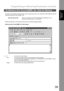 Page 39Programming or Retrieving Parameters via Email
39
Installing Your 
MachineInstalling Your 
Machine
To retrieve the existing auto dialer data, send a plain text email to your machine’s email address with the
following command in the Subject line:
Make sure that the Cc, Bcc lines and the body of the email message is Blank.
Retrieving One-Touch/ABBR. No. Data Sample
To Retrieve One-Touch/ABBR. No. Data for Backup
#get abbr(password)#: where the password is the Remote Password programmed in your
machine’s...