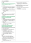 Page 446. Fax (sólo KX-MB3020)
44
6{Stop}
6.4.2 Cómo agregar un elemento nuevo a la 
memoria de transmisión múltiple
1{Directory}
2Pulse {V} o {^} repetidamente para mostrar la ubicación de la 
memoria de transmisión múltiple deseada (
“
”, “” o “”). i 
{Menu} i {*}
3Pulse {V} o {^} repetidamente para mostrar el elemento que 
quiere añadir. 
i {Set}
L
Para añadir otros elementos, repita este paso (hasta 20 
elementos).
4{Stop}
Nota:
LAl añadir elementos nuevos a la memoria de TRANSMISIÓN 
MÚLTIPLE MANUAL, sólo...