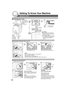 Page 1010
Getting To Know Your Machine
Operation Chart
If set in other
function mode
Face Up
Original Guides
Adjust to the original’s width
From
ADF
From
PlatenFace Down
●If the original is not positioned
properly, a portion of the original
may not be copied.
●For originals smaller than Invoice
size, position the original within
the Invoice area and select
Invoice.
or
Tray
Max. 70 originals
● Adding Paper (550-Sheet Paper Tray 2-4)
● Adding Paper (Sheet Bypass)
Copying on Special Paper, etc.Paper Weight: 16-24...