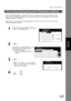 Page 157Fax Forward
157
Internet Fax
Features
When DP-3520/4520/6020 is installed with the Fax Communication Board (DA-FG600) and the
Internet Fax Kit (DA-NF600) options, your machine will allow Fax Forwarding to the Document
Distribution System (DA-WR10).
This function is convenient when receiving faxes or emails, as you can route them using the
Document Distribution System.
Fax Forward (Using Document Distribution System)
1
Setup the Fax Forward setting by following
steps 1 to 6. (See page 155)
2
then enter...