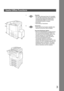 Page 33
Useful Office Functions
1. Facsimile
• Plain Paper High-speed Super G3 compatible 
Fax with JBIG compression when optional Fax 
Communication Board (DA-FG300 for DP-
2310/3010) (DA-FG600 for DP-3510/3520/
4510/4520/6010/6020) is installed.
• Quick-Scan
• Quick Memory Transmission
2. Internet Fax
• Email (Internet Fax) Function capability when 
Internet Fax kit (DA-NF 600) is installed.
Document Distribution System
• When DP-3520/4520/6020 is installed with the 
Fax Communication Board (DA-FG600) and...