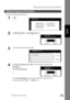 Page 79Password Communications
79
Facsimile
Features
To set receiving password and parameter,
Setting Password Reception
1
 
2 
3
Input identification code and press  .
4
Press     or   to scroll the display to the desired Fax 
Parameter.
(See page 190)
Ex:
or
Press   and enter the Fax Parameter number directly from 
the keypad and press   or   key.
Function Mode
Select A Function
GENERAL SETTINGS
FAX/EMAIL SETTINGSCOPIER SETTINGS
PRINTER SETTINGS
SCANNER SETTINGS
FAX/EMAIL SETTINGS 04 Key Operator Mode...