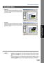 Page 125Document Viewer
125
Annotation Menu
Document Management 
System Section
NOTE1. To specify lines and colors of solid white, select the drawn solid white rectangle and select
Properties in the Annotation menu. The Graphic Format Setup dialog box can be displayed
also by selecting Properties in the pop-up menu, that appears by right-clicking on a drawn
figure.
2. To specify lines and colors of solid black, select the drawn solid black rectangle and select
Properties in Annotation menu. The Graphic Format...