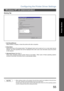 Page 55Configuring the Printer Driver Settings
55
Windows NT 4.0 (Administrator)
Printer Section
Sharing Tab
1.Not Shared/Shared
Select whether to display or share this printer with other computers.
2.Share Name
Specify the name of the shared printer. The displayed name can be used as it is or a new name may be
entered. The name specified here will be displayed when other users view information about the printer
on the network.
3.Alternate Drivers (See Note 1)
Allows other operating systems printer drivers to...