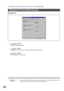 Page 56Configuring the Printer Driver Settings
56
Windows NT 4.0 (Administrator)
Security Tab 
1. button
Set printer access privileges.
2. button
Displays the users who have used this printer and how they used it.
3. button
Set the ownership of the printer.
NOTE1. In order to utilize these features, first you need to select Autid... from User Managers Policies
and enable File and Object Access in the Audit Policy dialog box.
Permissions
Auditing
Ownership 