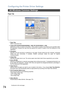 Page 74Configuring the Printer Driver Settings
74
Paper Tab
1.Paper Size
Select a document size.
2.Copies (DP-2310/3010/3520/4520/6020: 1-999, DP-3510/4510/6010: 1-250)
Specify the number of copies to be printed.  If the number of copies to be printed can be specified within
the application, indicate one copy here and specify the number of copies in the Print dialog box of the
application.
3.Orientation
Specifies how the document is positioned on the page. Portrait orients the print vertically. Landscape...