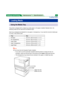 Page 4Settings and Printing 
MaintenanceSpecifications4
The printer is shipped with a media tray (Letter paper or A4 paper) installed. Besides them, the
following media can be used with five different trays.
Each tray is designed and labeled for only paper or transparency. If you load the incorrect media type
in a tray, it may cause a jam.
NOTE
BIf you have the 2nd Cassette Feeder installed:
¾If you wish to use the automatic cassette-switching feature (a large print job, for
example), make sure that all trays...