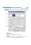 Page 34Settings and Printing 
MaintenanceSpecifications34
Setting the Printer Driver
#
$
%
&

) (
Paper Tab
#Paper Size
Selects a different paper size.
Letter, A4, Legal or Env #10 (Envelope #10) can be selected.
$Layout
Specifies how many pages of your document to print on one piece of paper. The page
border will be printed by clicking on the Print page border check box. *
+ 