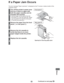 Page 9191
Others
If a Paper Jam Occurs
The error message “Paper is jammed.” is displayed on the TV screen or status monitor of the 
computer screen.
1
Turn off the printer’s power once 
and turn it back on again with 
both the paper cassette and ink 
cassette still inserted.
•  Jammed paper will be ejected from the 
front panel 
 or the rear panel . (Paper 
may be ejected from both the front panel 
 and the rear panel .)
Opening for removing paper jams Front panel 
Rear panel 
2
Remove the paper from the front...