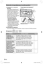 Page 2828 SPA
Solución de problemas (continuación)
3 Limpieza de los cabezales 
térmicos
Si las imágenes fotográficas son 
estropeadas por líneas horizontales 
y usted no puede imprimir esas 
imágenes con una calidad alta, 
utilice un palillo con algodón en su 
extremo de venta en el comercio, 
que tenga unos 15 cm (6″) de 
longitud, para limpiar los cabezales 
térmicos a todo lo largo en la 
ranura del casete de tinta.
• No limpie los cabezales 
térmicos inmediatamente 
después de imprimir.
•  Desconecte el...