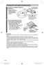 Page 66 SPA
Introducción del papel (continuación)
3
Introduzca la bandeja de papel en 
la impresora.
 Deslice la tapa de la 
bandeja de papel hacia 
adelante hasta que 
quede bloqueada en 
su lugar.
 Tire del tope del papel hacia arriba. Abra la cubierta del compartimiento 
de la bandeja de papel e introduzca 
firmemente la bandeja de papel 
mientras sujeta la unidad.
•  Asegúrese de que las posiciones de las 
marcas “ ” y “ ” no se desplacen al 
colocar la bandeja de papel.
•  Si las posiciones de “ ” y “ ”...