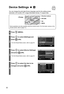 Page 5050
Device Settings 
You can change the print date format, language used for the setting screen, 
automatic LCD monitor OFF, image information format, TV aspect ratio.
Same operations are also possible using the remote control. (For the button names on the 
remote control, refer to page 13.)
• Printer
MENU Direction buttons
RETURN
OK
1Press  (MENU).
2
Press  to select [Settings] and 
press 
 (OK).
•  For the Simple Mode screen, refer to page 29.
3
Press  to select [Device Settings] 
and press 
 (OK).
•...