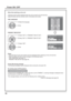 Page 18PRESENT TIME SETUP
PRESENT TIME OF DAY    MON  99 : 99
SET
PRESENT TIME OF DAY99 : 99DAYMON
PRESENT TIME SETUPPRESENT TIME OF DAY    MON  99 : 99
SET
PRESENT TIME OF DAY10 : 00DAYTUE
English (UK) 
Deutsch 
Français 
 
Italiano 
 
Español 
 
ENGLISH (US) 
 
OSD LANGUAGE
18
When  rst switching on the unit
Following screen will be displayed when the unit is turned on for the  rst time.
Select the items with the remote control. Unit buttons are invalid.
OSD LANGUAGE
PRESENT TIME SETUP
1 Select the...