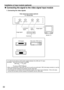 Page 3232
1. Connecting the video signals
Image signalLuminance
 signalColor 
signal
Monitor TV Video signal input module (optional)
ET-MD95VM2
DVD player Video deck (TBC built-in)
LINE/Cr IN
C/Cb IN LINE OUT
Y  IN
S terminal    BNC
S terminal
Video Module
ET-MD95VM2
BS digital HD tuner
Image signal
• An optional slot selector (AUX) button toggles between the LINE and Y/C input.
(Example)  Each time AUX button is pressed,
LINE input Y/C input
The above cycle is repeated.
• When connecting with a video deck, be...