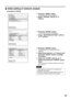 Page 8383
Press the “ENTER” button.
The OPTION screen will be displayed.
Select “NETWORK SETTING” with the
buttons.
Initial setting of network module
Procedure of setting
• It takes about two minutes for the setting to be
reflected in the system.
• Do not turn off the main power supply until the on-
line lamp of network module turns on again.
Press the “MENU” button.
The MENU screen will be displayed.
Select “OPTION” with the 
buttons.
MAIN MENU
         PICTURE
         POSITION
         LANGUAGE...