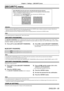 Page 89ENGLISH - 89
Chapter 4 Settings — [SECURITY] menu
[SECURITY] menu
Select [SECURITY] from the main menu, and select the item from the sub-m\
enu.
Refer to “Navigating through the menu” (
x page 51) for the operation of the menu screen.
r
f When the projector is used for the first time
Initial password: Press 
awsqawsq in order, and press the  button.
r
f After selecting the item, press 
asqw to set.
Attention
r
f When you select the [SECURITY] from the main menu and press the  button, entering a password...