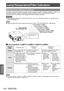 Page 142Lamp/Temperature/Filter Indicators 
142 - ENGLISH
Maintenance
Lamp/Temperature/Filter Indicators
Managing the indicated problems
If a problem should occur inside the projector, the lamp indicators ///, the 
temperature indicator , and the filter indicator  will inform you by lighting or flashing.
Check the status of the indicators and manage the indicated problems as follows.Attention
 z When switching of

f the power to deal with problems, make sure to follow the procedure in “Switching of f the...