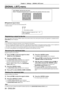 Page 8484 - ENGLISH
Chapter 4 Settings — [SIGNAL LIST] menu
[SIGNAL LIST] menu
Select [SIGNAL LIST] from the main menu.
Refer to “Navigating through the menu” (
x page 49) for the operation of the menu screen.
r
r Registered signal status
r
f A name can be set for each sub memory (
x page 85).
r
f Memory number:
$
:KHQWKHDGGUHVVQXPEHU$
$+
+LVUHJLVWHUH G
6XEPHPRU\QXPEH
U
Registering a signal to the list
After a new signal is input and the  button on the remote control or the...